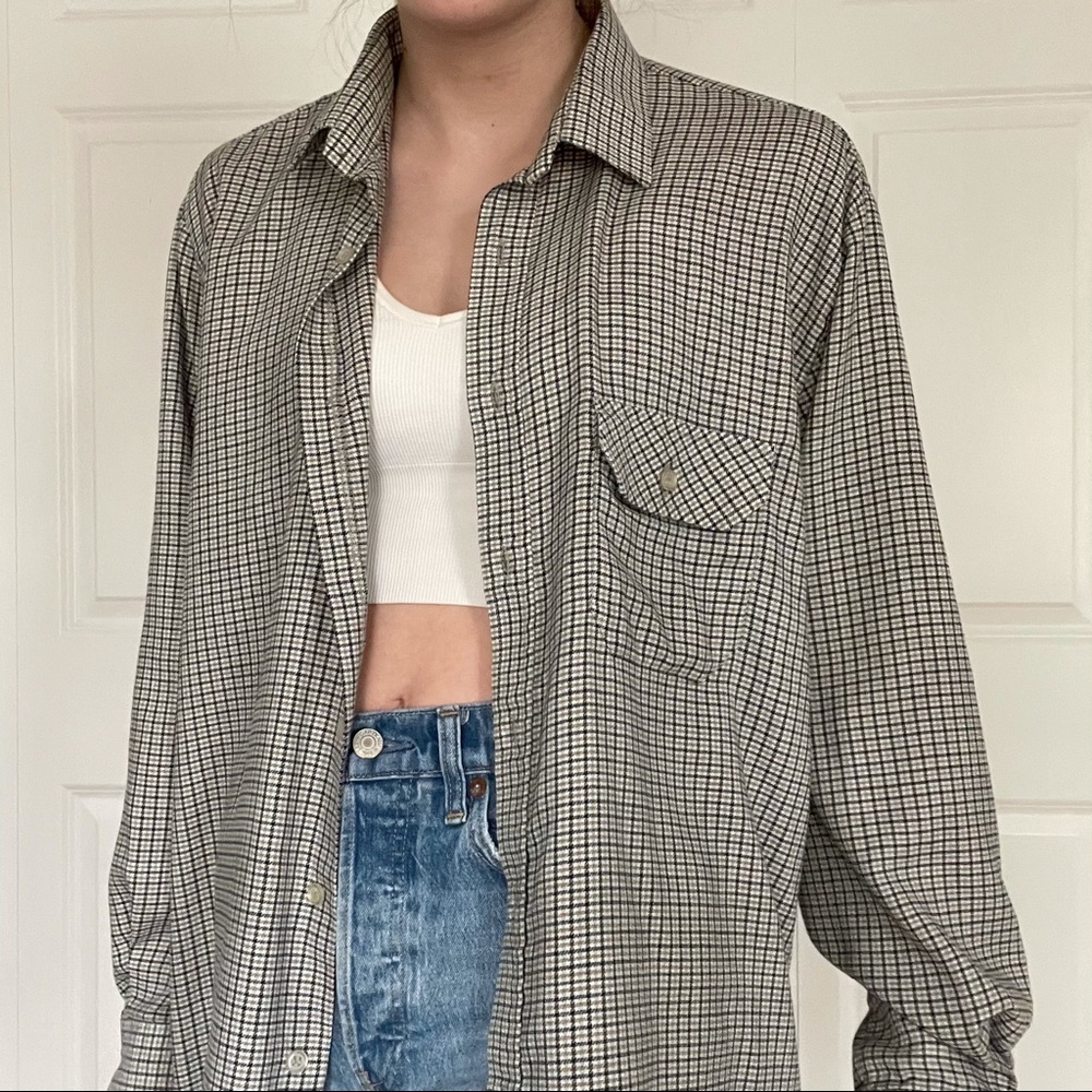 Country Trader | Checked Button Up | Large